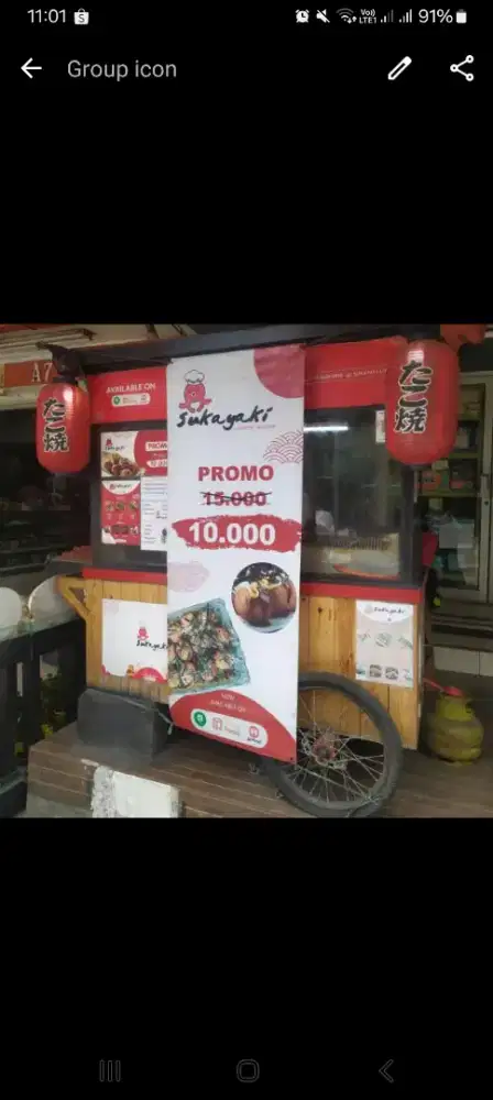 Butuh org utk jualan takoyaki di pademangan jkt utara lowongan kerja