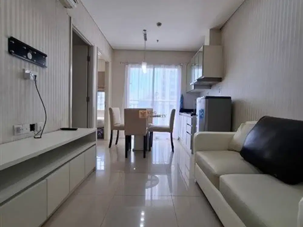 Selangkah ke Central park Mall! Disewakan 2br Siap Huni Apartemen Madison Park fasilitas lengkap lokasi strategis