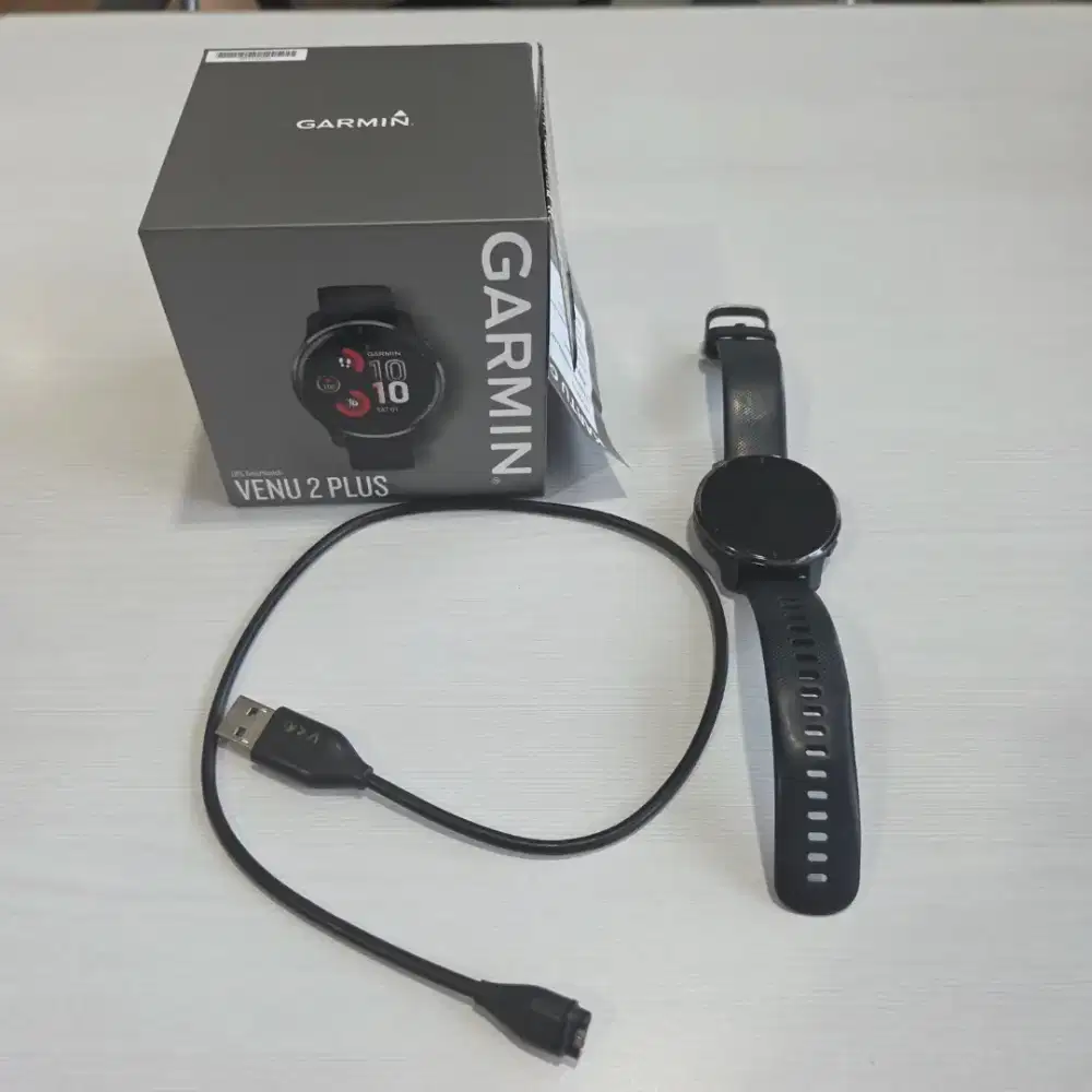 Garmin Venu 2 Plus – FULLSET BEKAS, NORMAL, HARGA RAMAH!