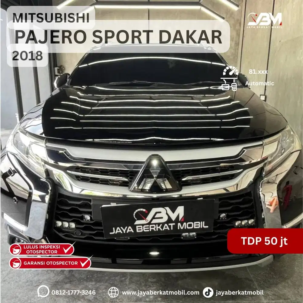 MITSUBISHI PAJERO SPORT DAKAR 4X4 2.5 AT 2018