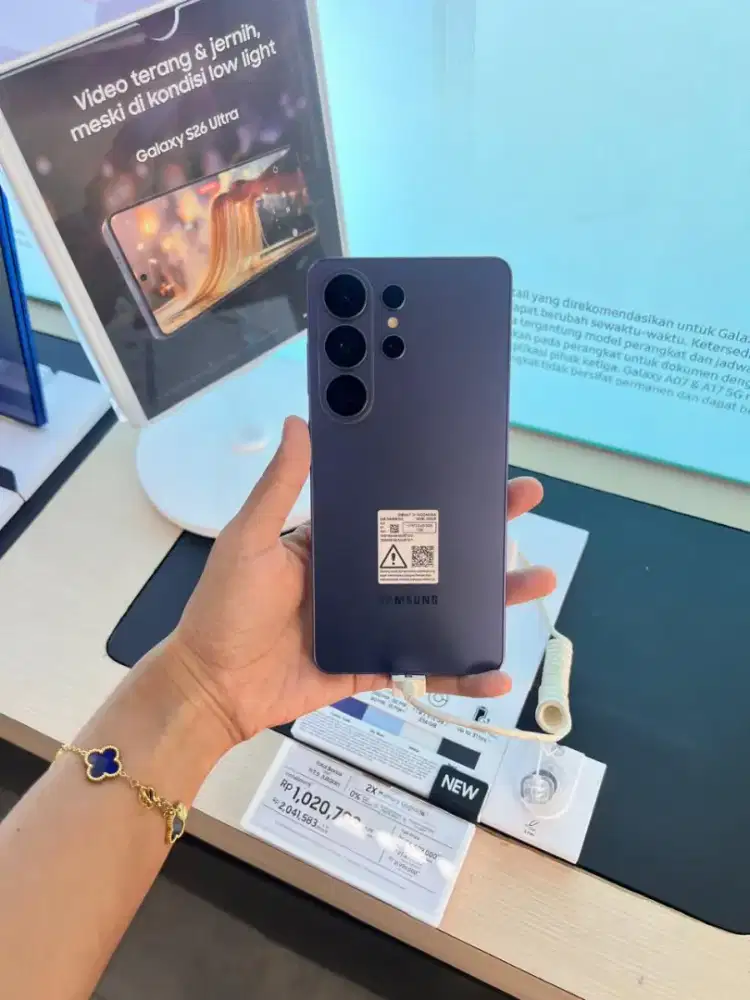 Neww Galaxy S26ultra Promo free upgrade memory,bisa kredit