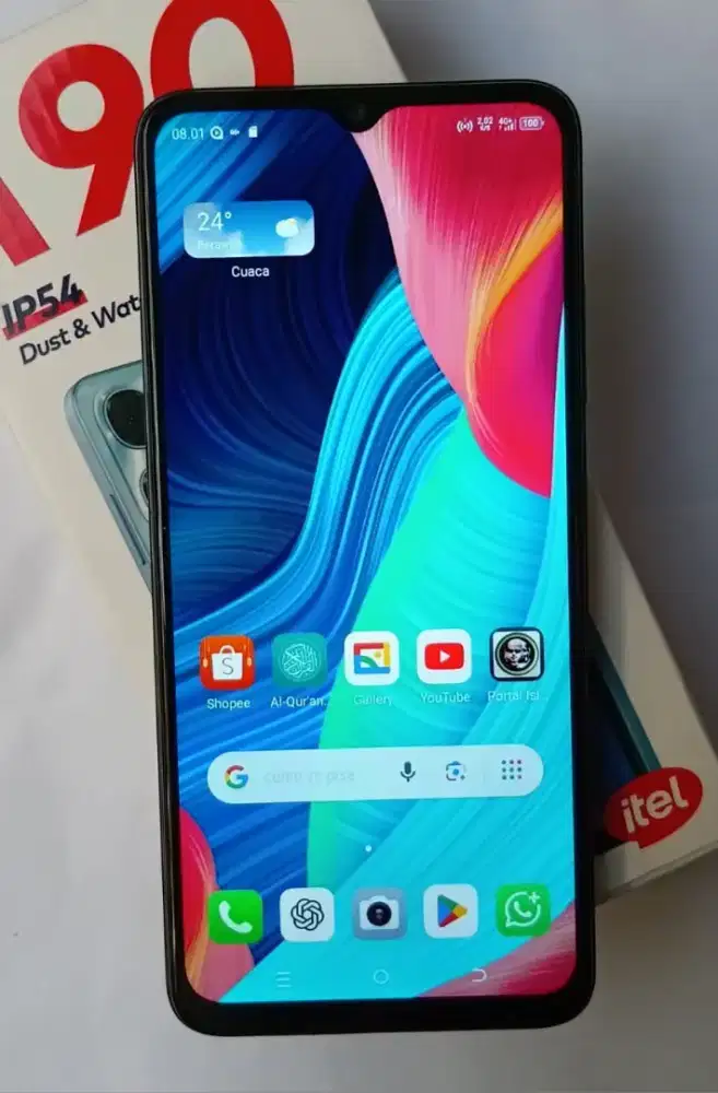 Itel A90 Ram 4+8/64 Baru 1 Bulan (Garansi resminya 2 tahun)