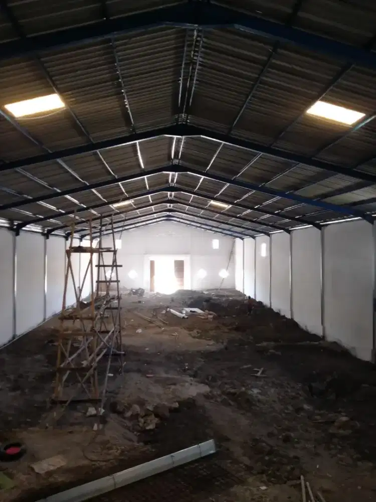 konstruksi baja wf dan baja ringan garut