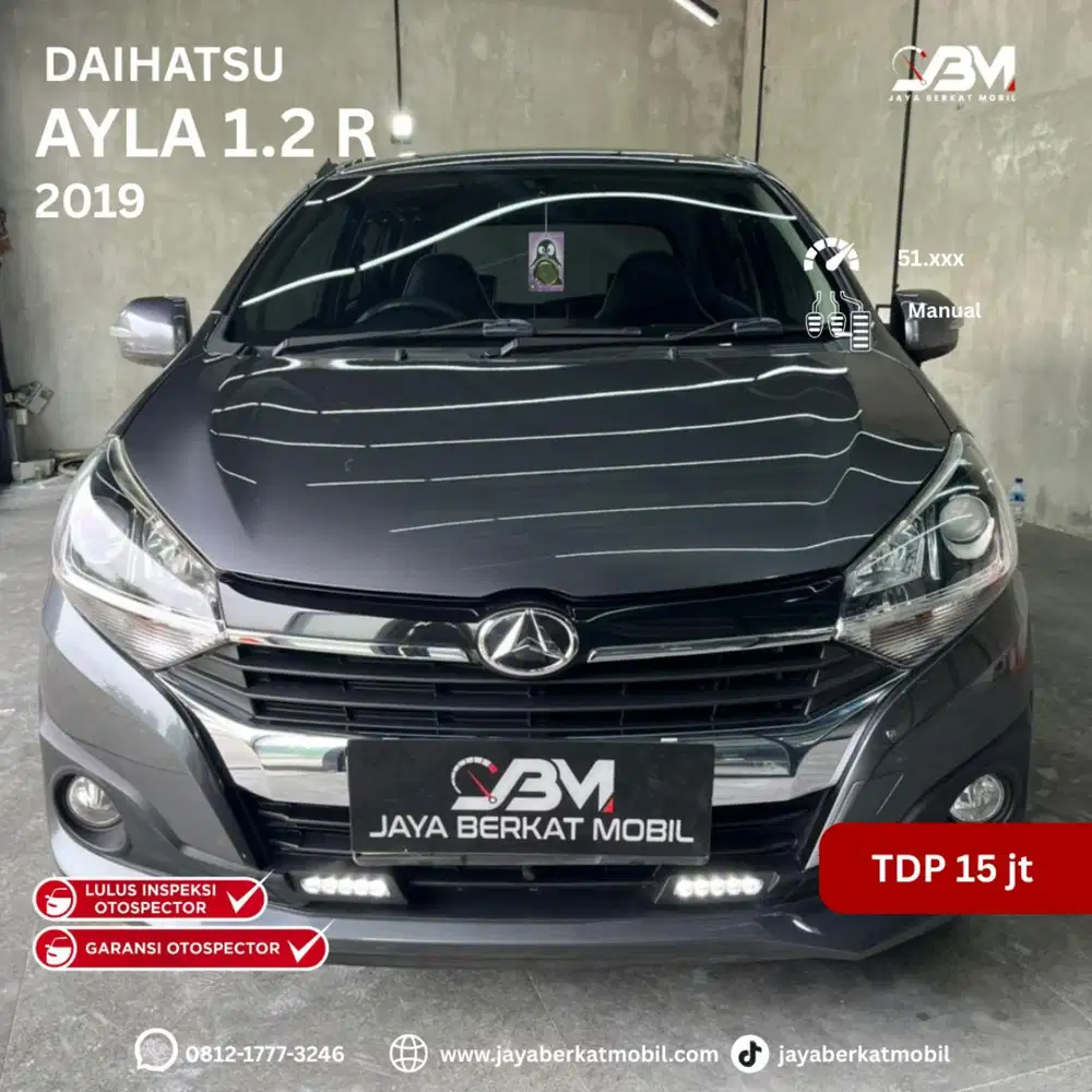 DAIHATSU AYLA 1.2 R MT 2019