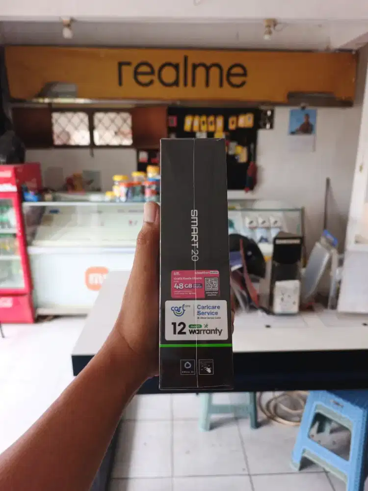 Fast respon WA Infinix Smart 20 4+4/128 Garansi resmi 1thn