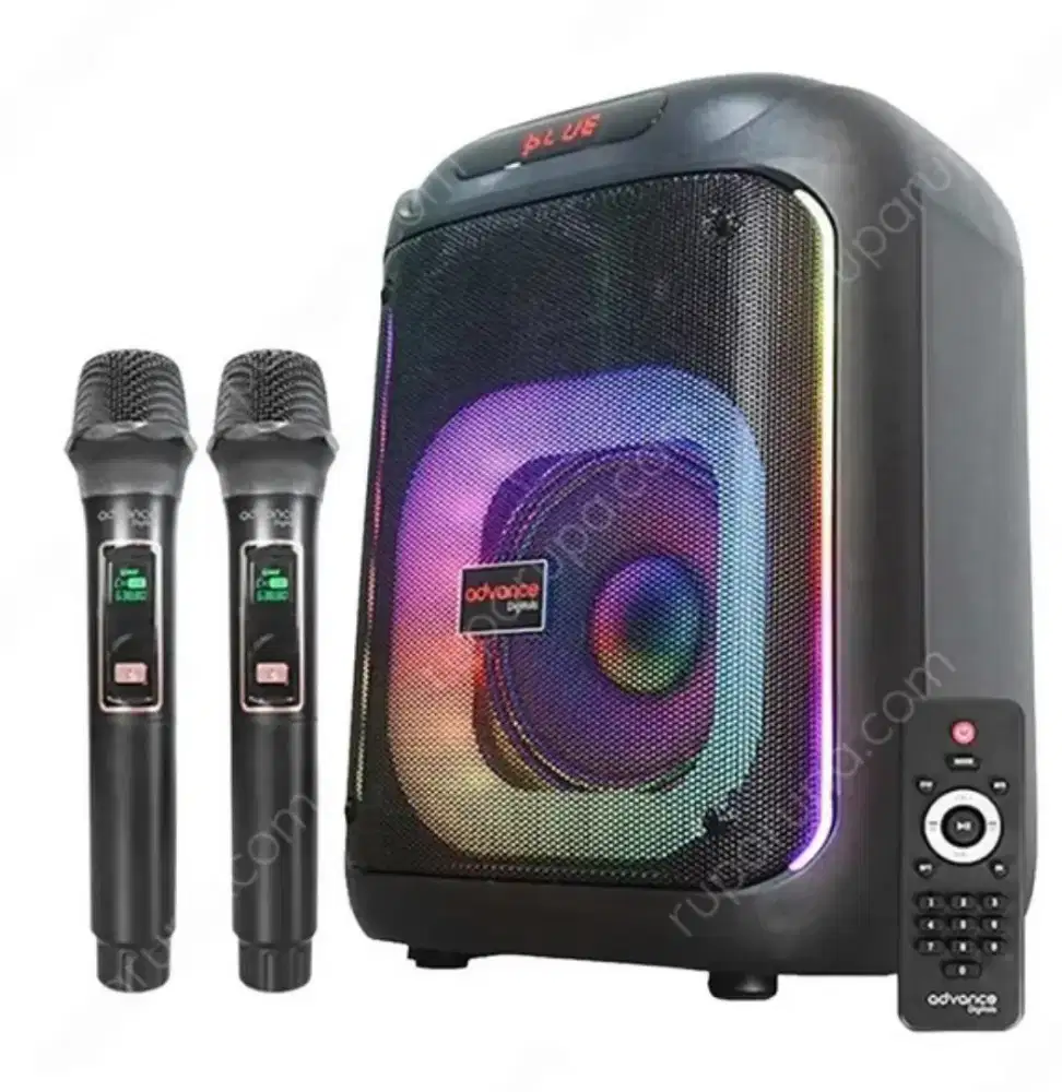 Advance Digital Speaker Bluetooth Portable Dengan 2 Microphone Ks616