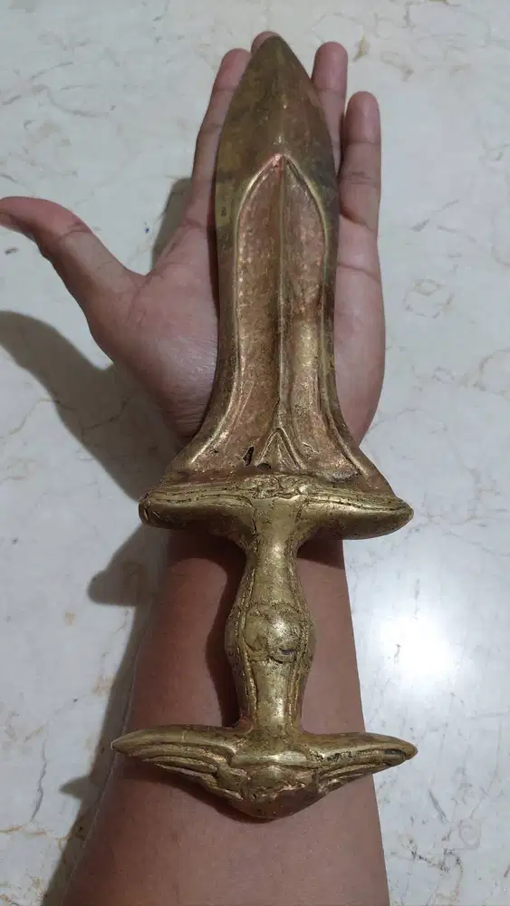 Kadga Perunggu Tua Sepuh Asli Langka