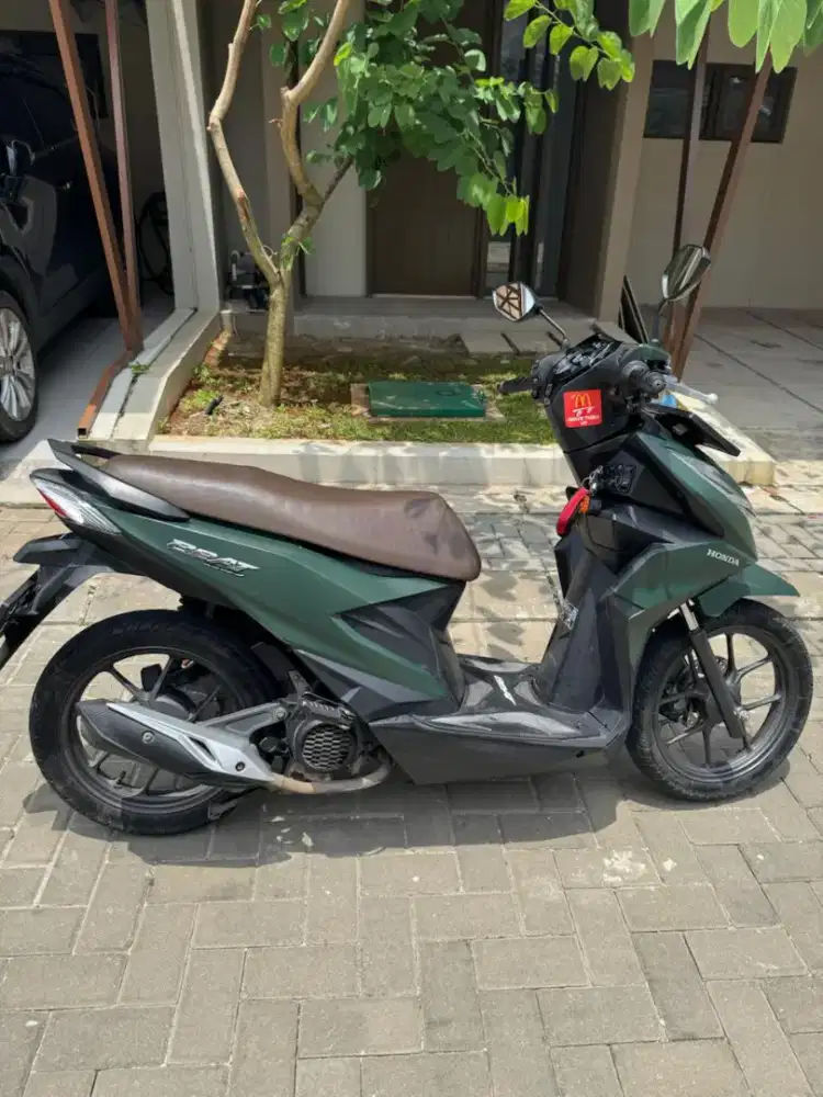 bismillah di jual honda beat tamgan pertama dri baru warna hijau matte