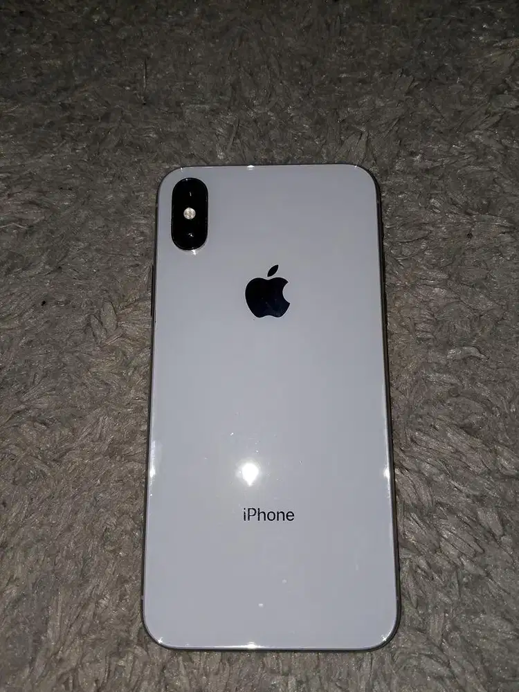 Iphone X 256GB Fullset Putih White Resmi IMEI aman BH 100% Mulus