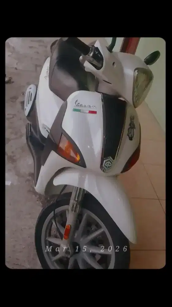 Vespa matic Piaggio Liberty 100 ss lengkap