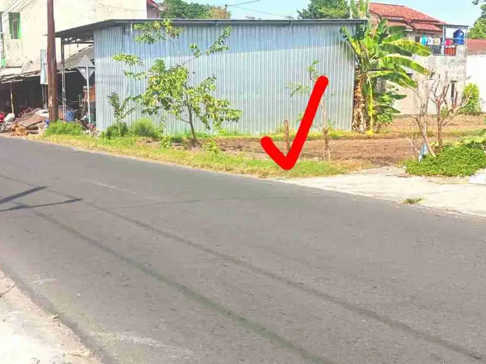 DIJUAL Tanah Strategis, Prospektiv Area Pusat Bisnis Timur Kampus STIPER, Sanata Dharma, UPN, Dekat Pasar STAN