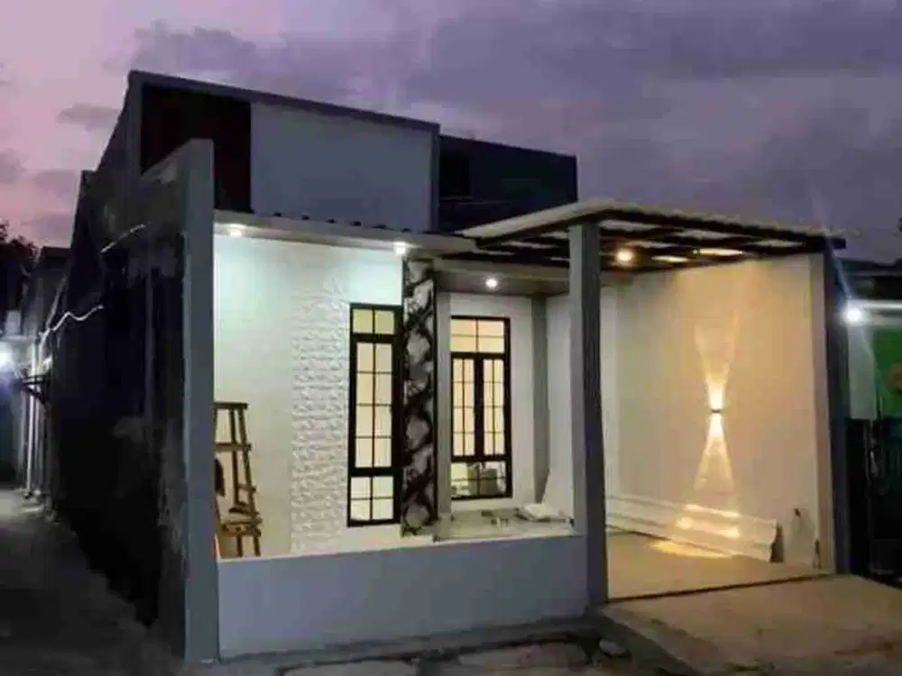 jual cash/KPR bank syariah Metland Cileungsi rumah baru minimalis full renov 430juta all in