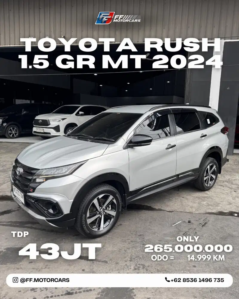 Toyota Rush 1.5 GR MT 2024