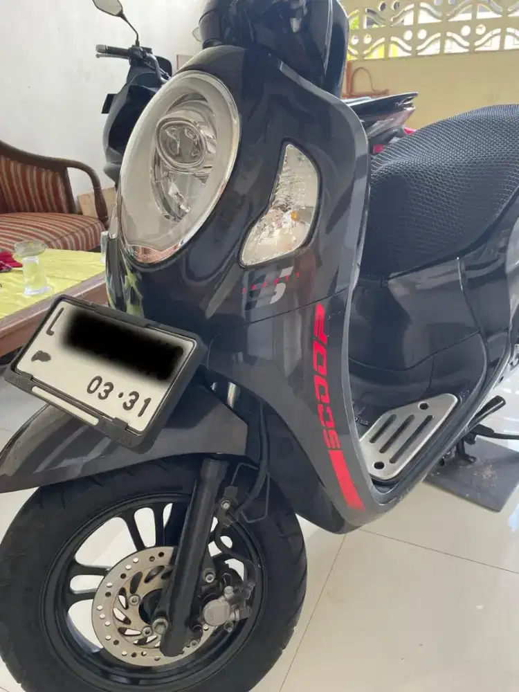 Honda Scoopy Hitam - Mulus Siap Pakai