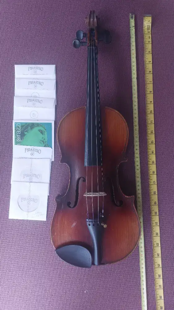 Biola tua Stradivarius Chechoslavia, antik, vintage