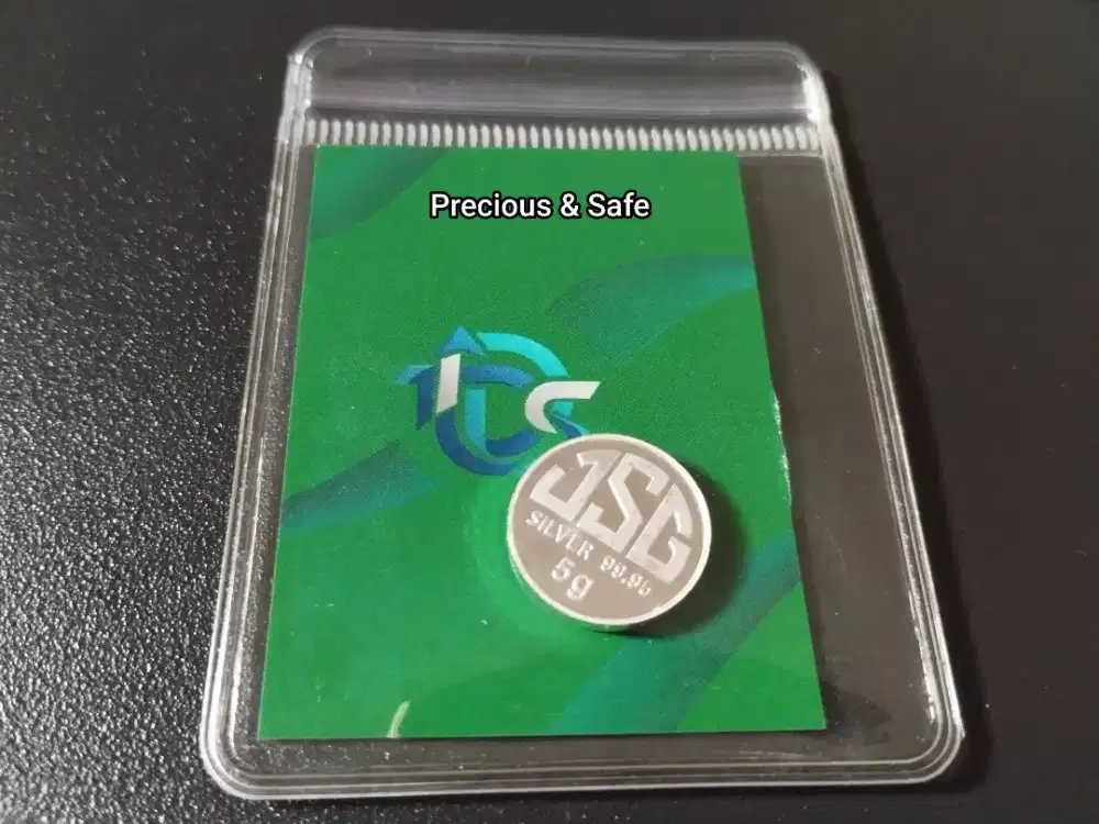 Perak Silver 5 gram 5g Perak Murni 99.95 % JSG Silver