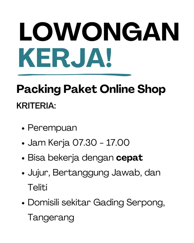 Packing Paket Online Shop Gading Serpong