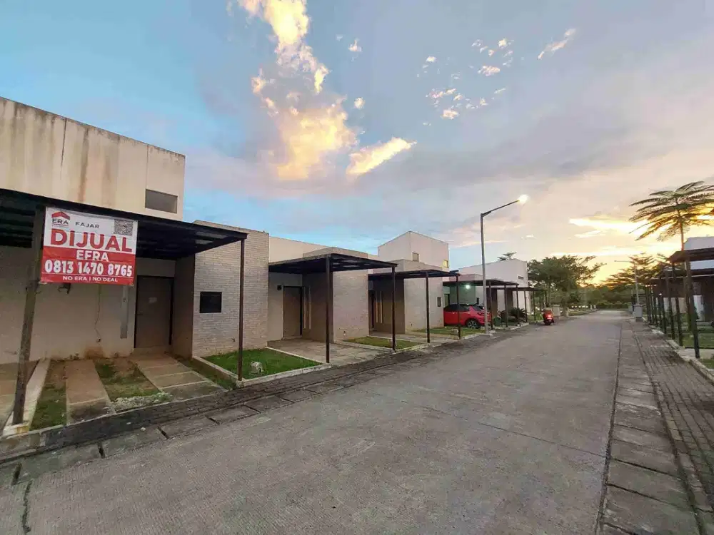rumah modern deket BSD 500 jutaan akses stasiun dan tol