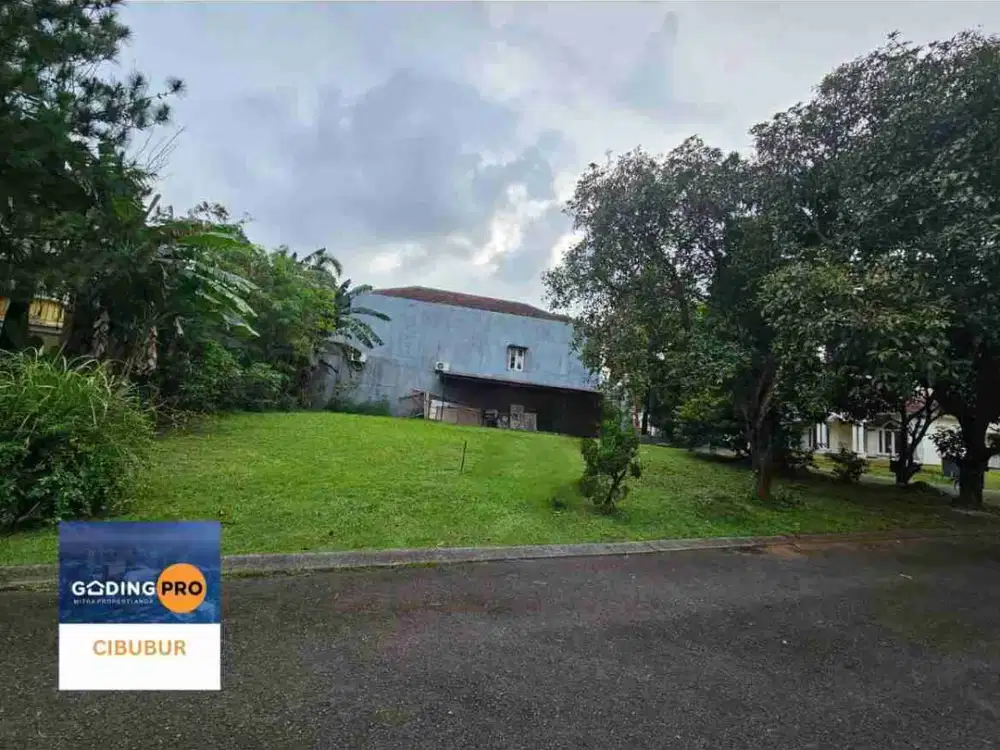 di jual kavling hook siap dibangun dlm cluster kotawisata cibubur