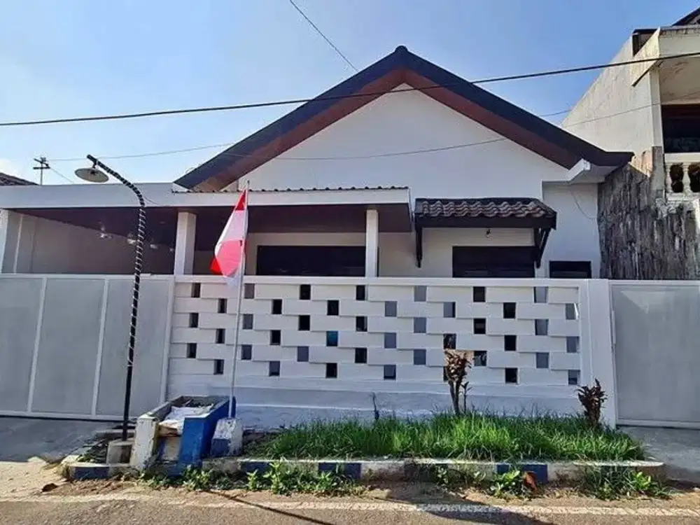 ‼️JUAL CEPAT‼️ Rumah Full Renovasi di Perumahan Tunjungsekar Lowokwaru Malang