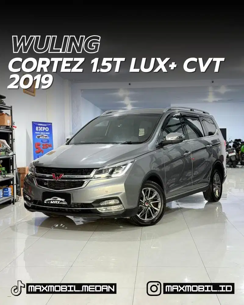 [ODO 50RB‼️] WULING CORTEZ 1.5T LUX CVT 2019 pemakaian 2020