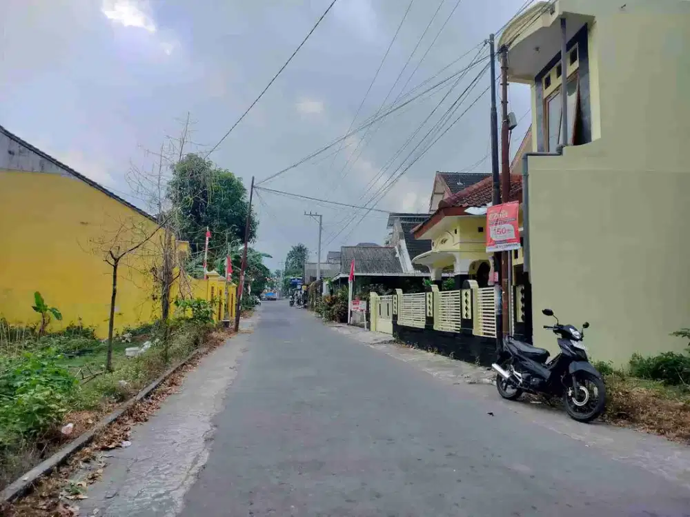 DiJual Tanah Strategis, Prospektiv Pusat Keramaian Area Jalan Besi Timur Jalan Kaliurang Ngaglik Sleman