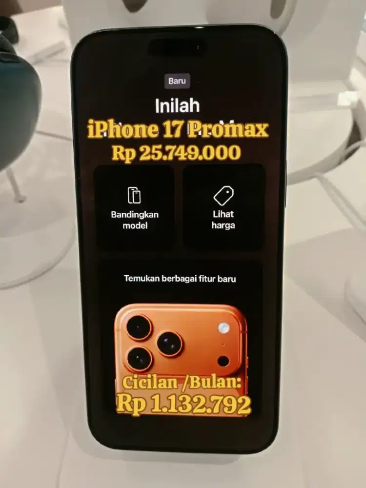 Kredit iPhone 17 Promax Di Home Credit. Syarat Hanya Ktp