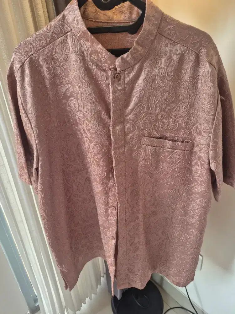 Kemeja pria tanpa kerah