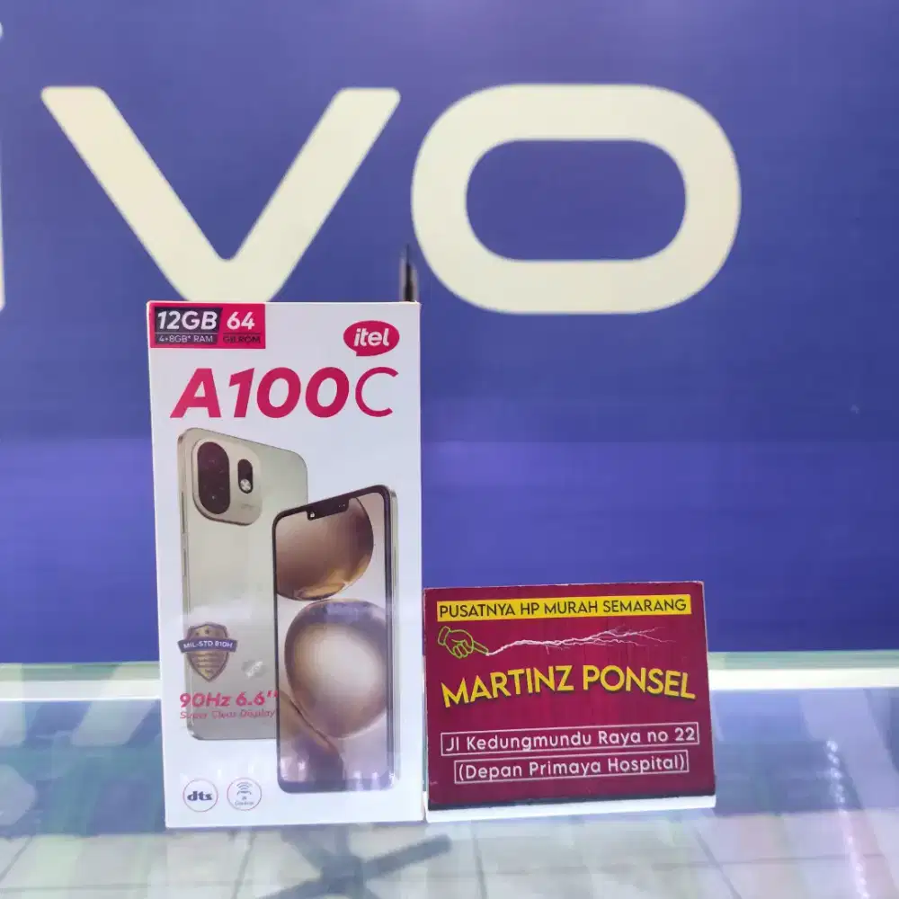 ITEL A100 C 4/64 GB NEW GARANSI RESMI