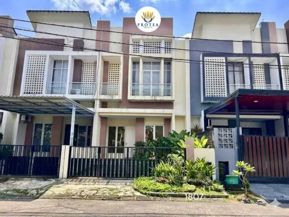 Jual Rumah 2 Lantai Di Lingkungan Secured Gate Dekat BSD