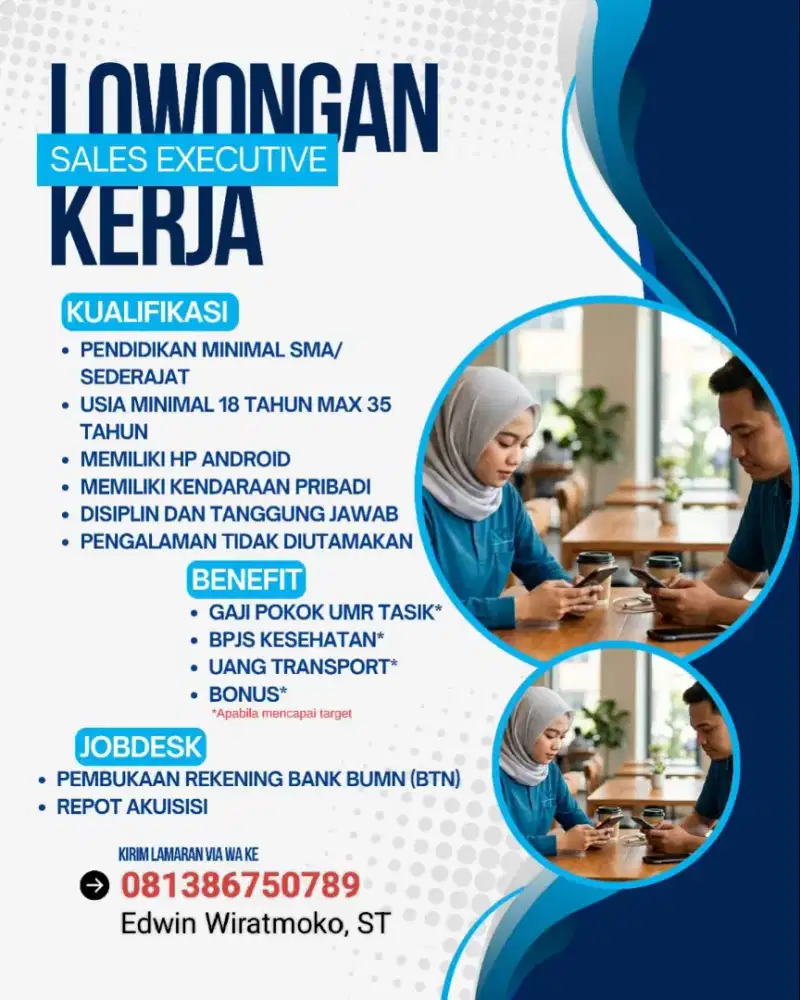 Lowongan Sales Executive
