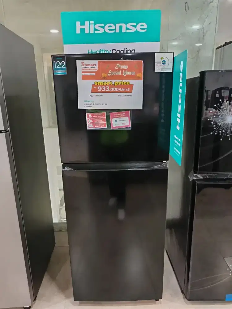 HISENSE kulkas 2 pintu 223 L