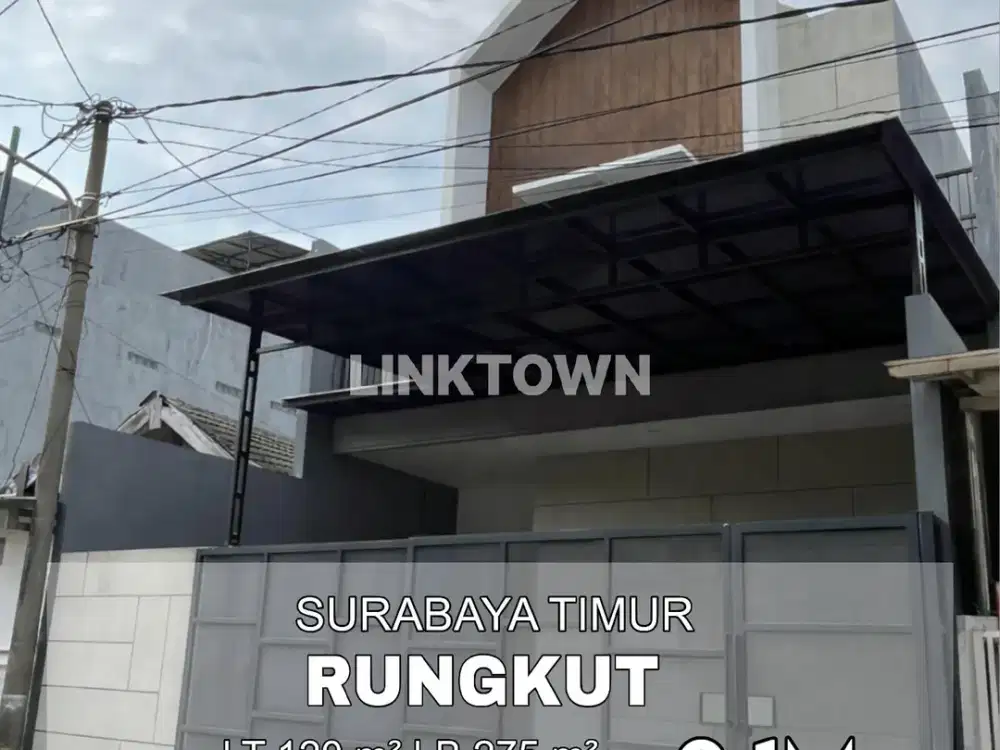 Rumah Baru Strategis Dekat Kawasan Industri di Rungkut Surabaya