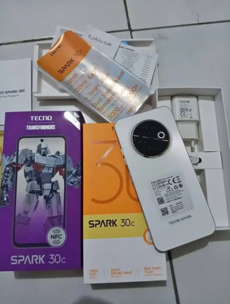 Hp Tecno spark 30c fullset 8/256