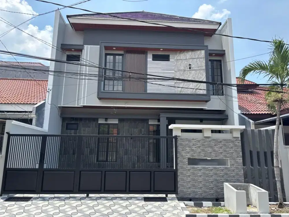 Dijual Rumah Baru Gress 2 Lantai Manyar Jaya Surabaya