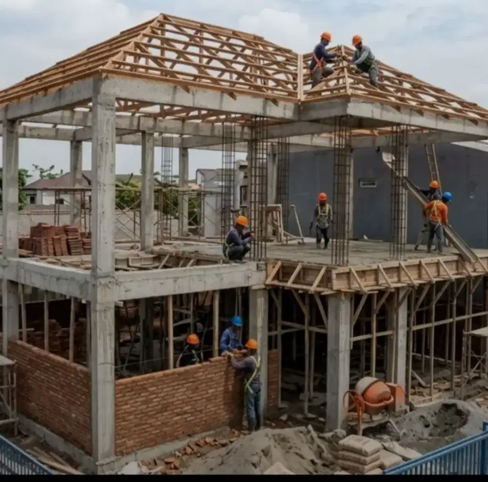 Jasa bangunan borong dan harian