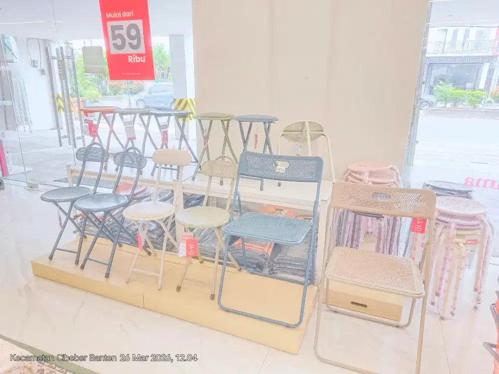 Kursi Out Dor Besi Metal Selma Mulai dar Rpi 59.000