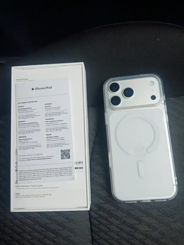 JUAL IPHONE 17 PRO MAX IBOX 256 GB