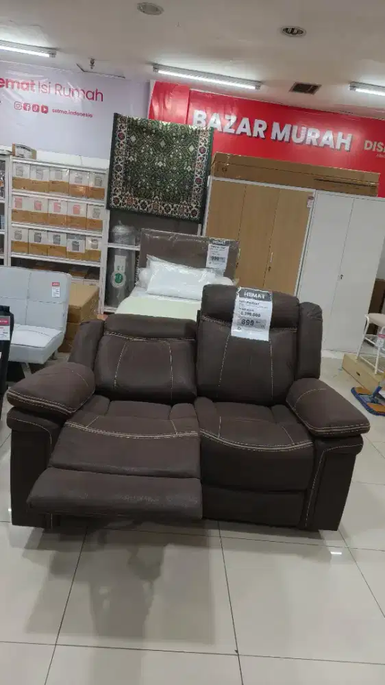 Promo murah sofa recliner merk Winchester