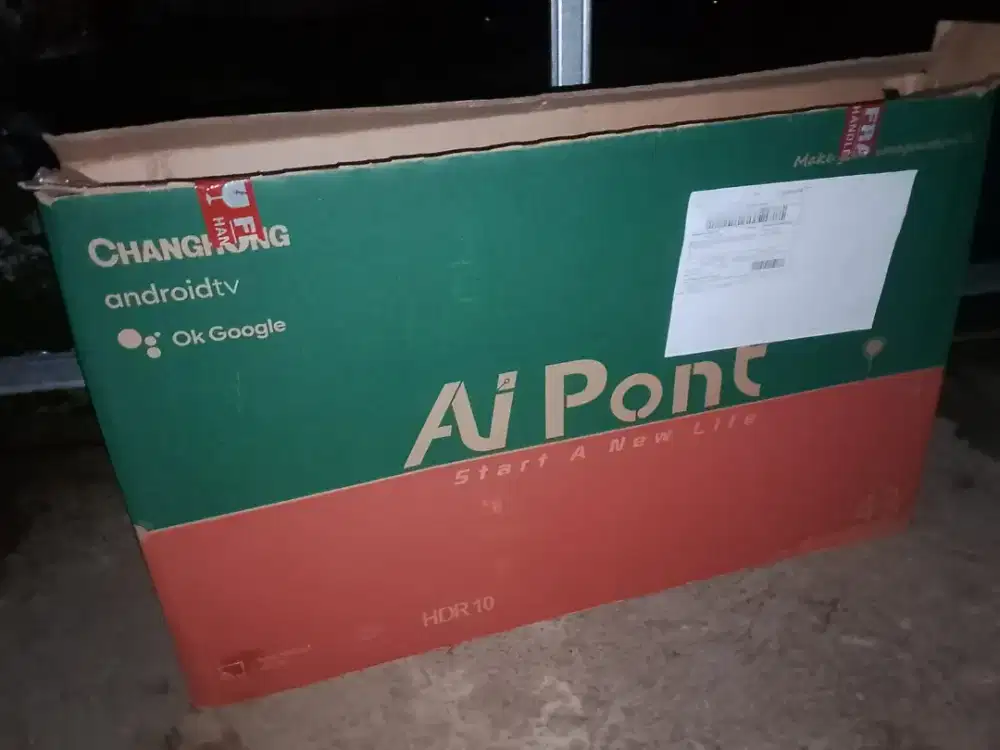 Tv Android smart 43 inch no samsung polytron lg sharp sanyo