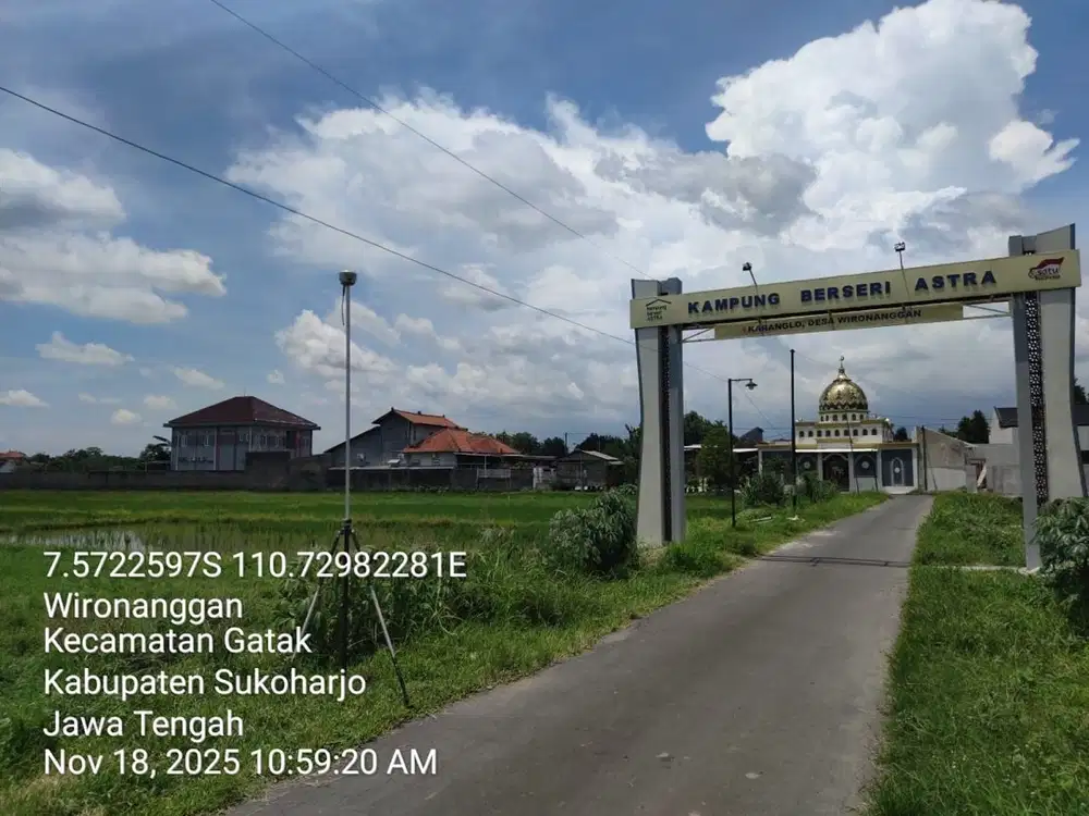 Tanah investasi Wironanggan, Kab. Sukoharjo