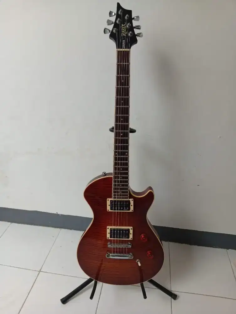 Gitar elektrik original Radix seru less paul