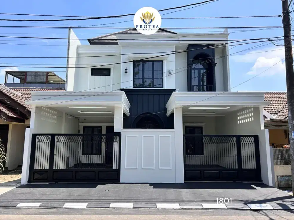 Rumah Baru Tampilan Klasik Modern di BSD