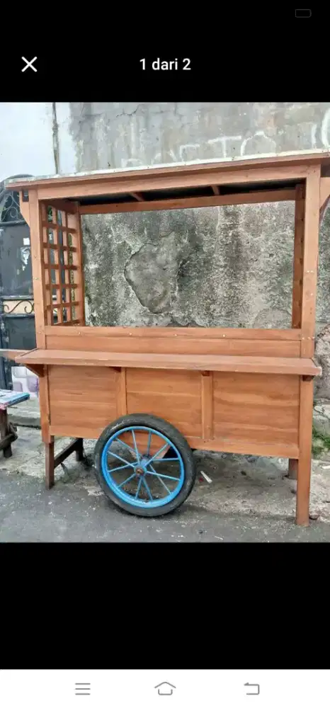 Gerobak dimsum / makanan lainnya