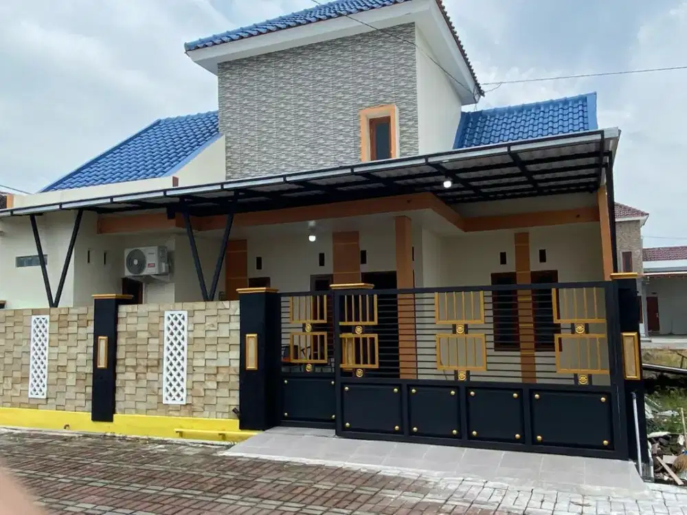 Dijual rumah pesan bangun free desain harga bisa nego lokasi startegis di SOlo raya bisa Kredit di bank