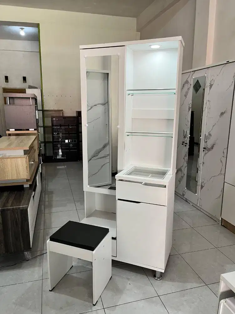 PROMO SALE MEJA RIAS MINIMALIS LAMPU LED TERMURAH GRATIS ANTAR