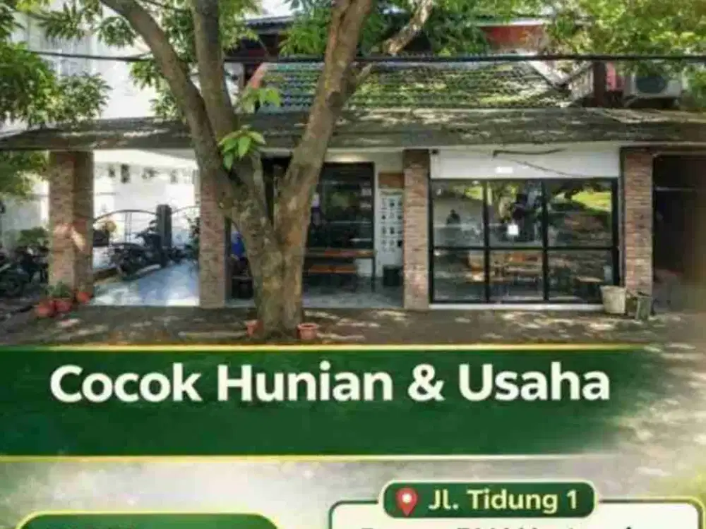 RUMAH CAFE ( LELANG ) JL HERTASNING DEKAT PLN