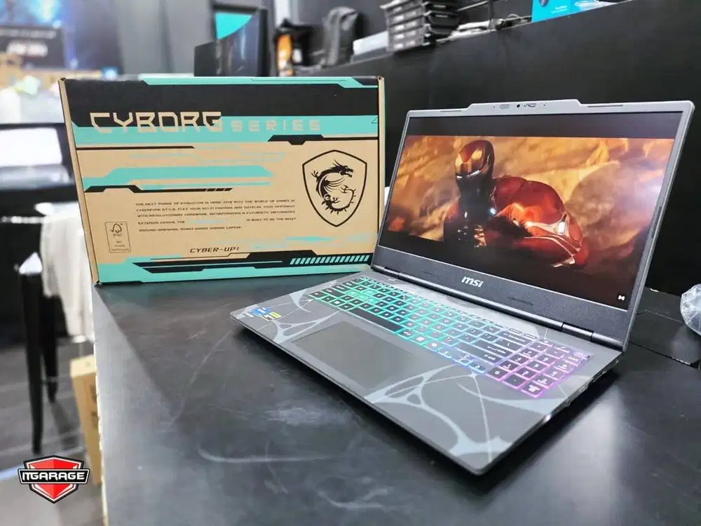 MSI Cyborg 15 B2RWFKG 050ID–Core 7 240H RTX 5060 Gaming Laptop (BARU)