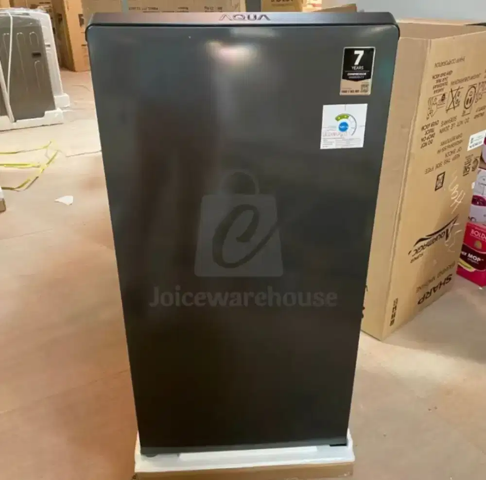 Kulkas Aqua AQR-185 MDS 1 Pintu – Mulus, Dingin Normal, Hemat Listrik