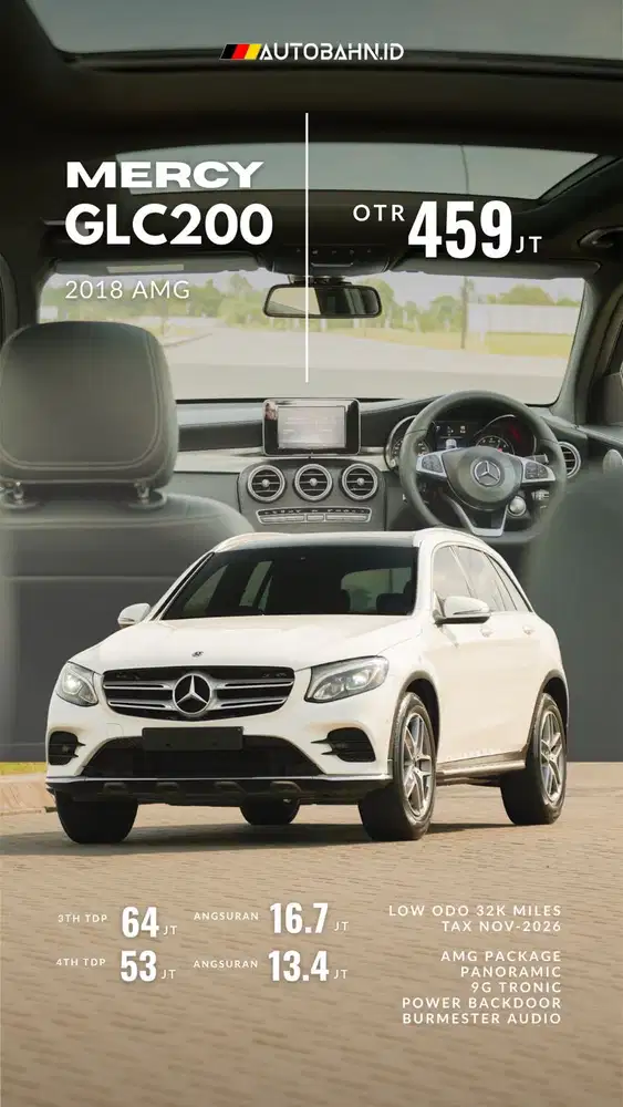 Mercedes Benz GLC200 AMG 2018